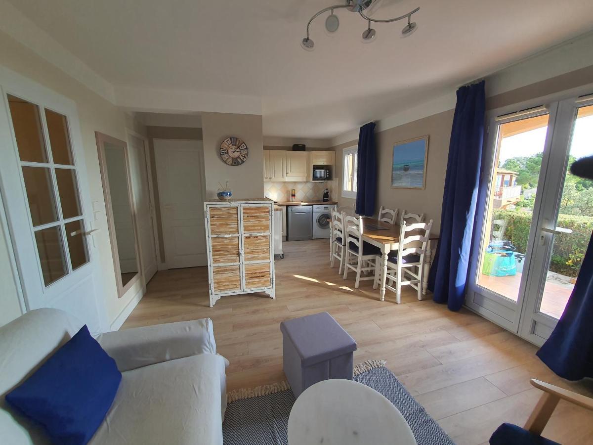 Les Issambres Appart 6 Pers Grande Terrasse Superbe Vue Mer Et Golfe De Saint Tropez, Piscine מראה חיצוני תמונה