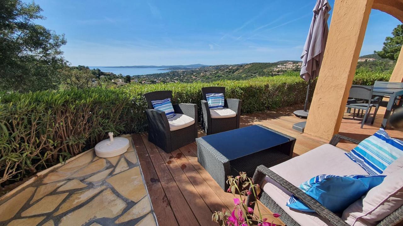 Les Issambres Appart 6 Pers Grande Terrasse Superbe Vue Mer Et Golfe De Saint Tropez, Piscine מראה חיצוני תמונה